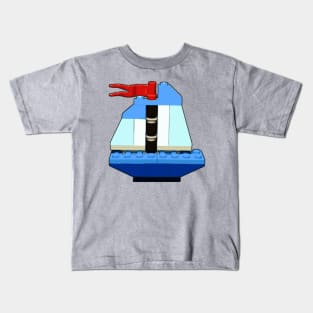 Brick Creations - Sail Boat Kids T-Shirt